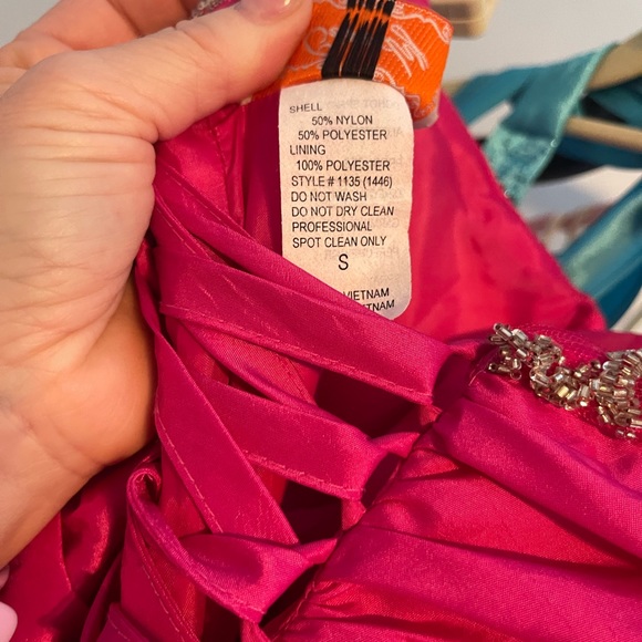 Cindy Barbie pink formal gown mermaid 4/S - Picture 9 of 10